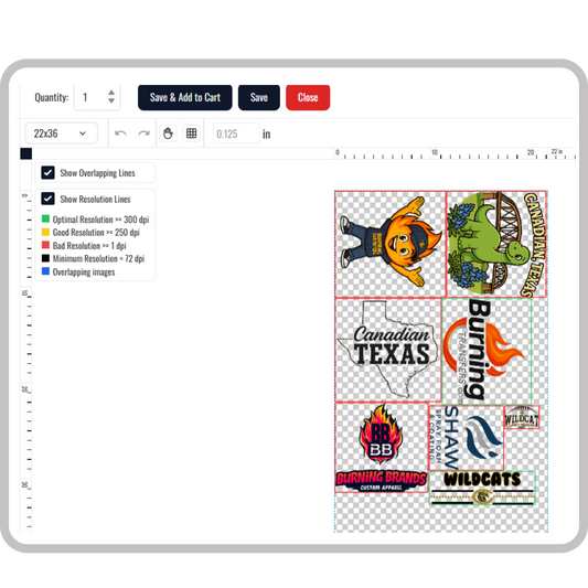 Build A Custom Gang Sheet